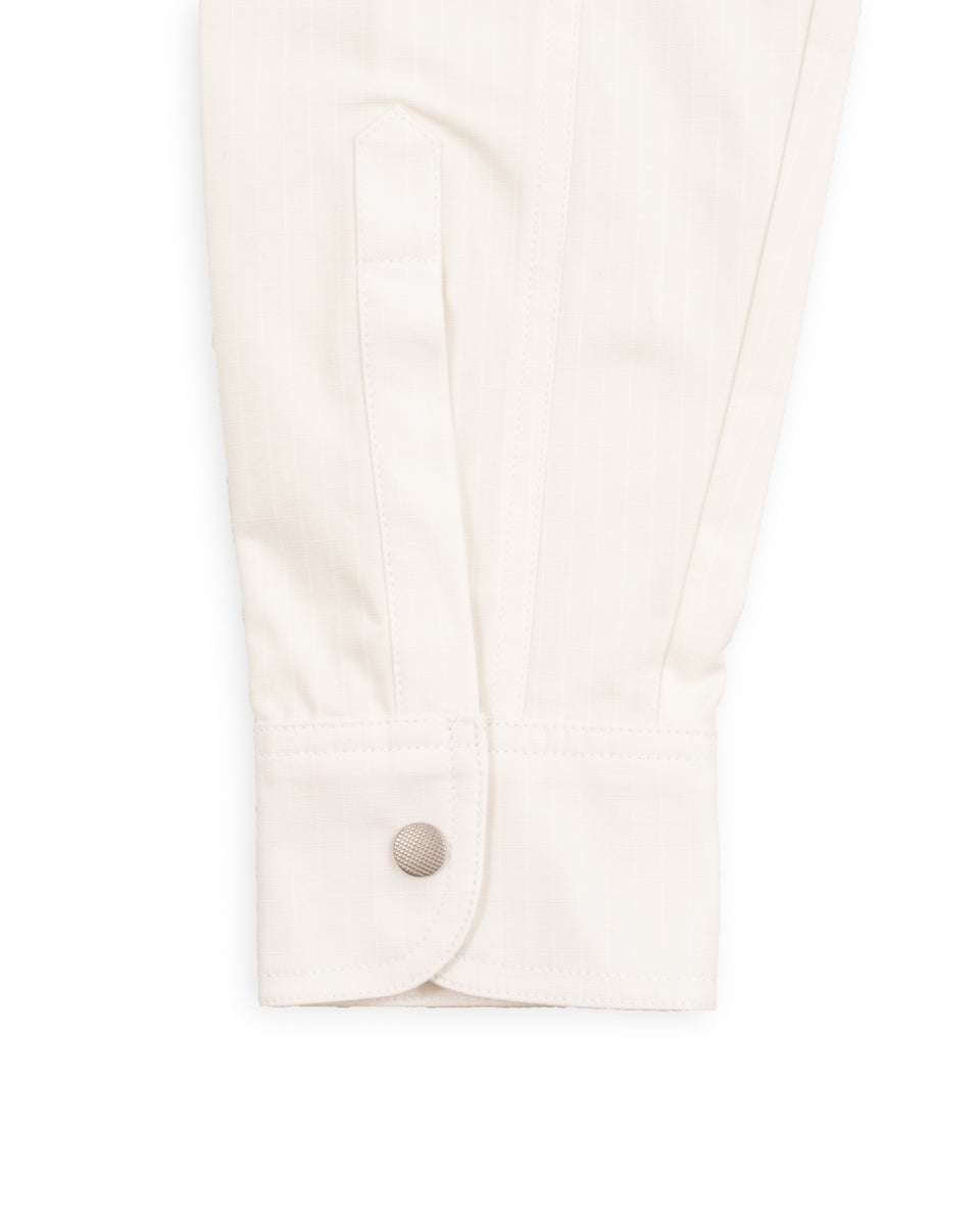 W'Menswear Crew Shirt - Off-White - Standard & Strange