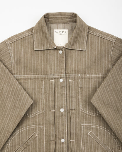 W'Menswear Engineers Jacket - Brown - Standard & Strange