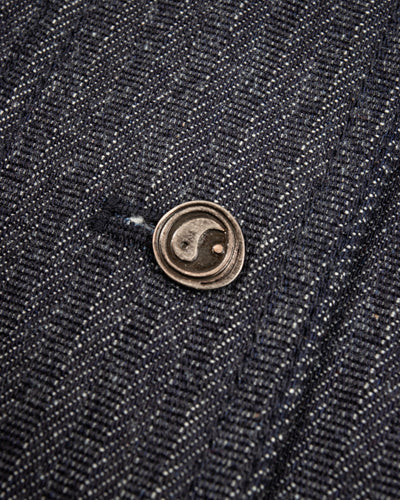 W'Menswear Hunter Fisher Coat - Denim/Red - Standard & Strange