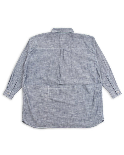 W'Menswear Mechanical Aid Shirt - Denim - Standard & Strange
