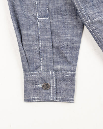 W'Menswear Mechanical Aid Shirt - Denim - Standard & Strange