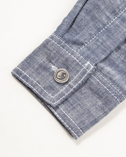 W'Menswear Mechanical Aid Shirt - Denim - Standard & Strange