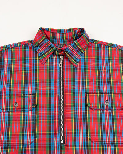W'Menswear Mechanical Aid Shirt - Red Check - Standard & Strange