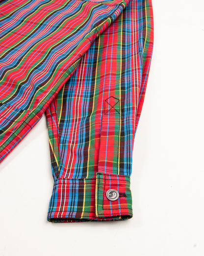 W'Menswear Mechanical Aid Shirt - Red Check - Standard & Strange