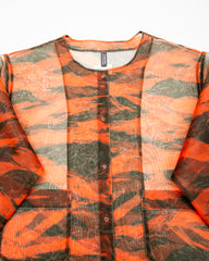 W'Menswear Mohom Shirt - Orange Print - Standard & Strange