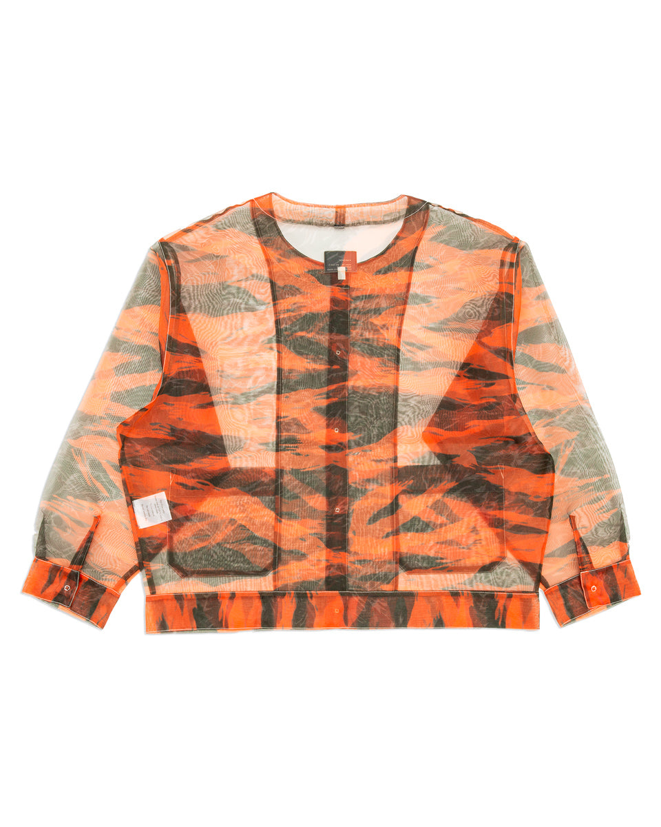 W'Menswear Mohom Shirt - Orange Print - Standard & Strange