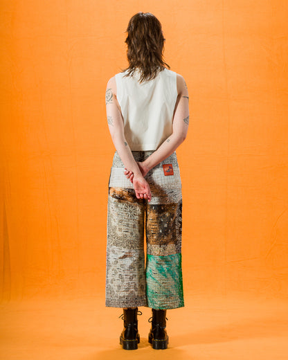 W'Menswear Naa Shirt - Off-White Cotton Nylon - Standard & Strange