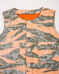 W'Menswear Naa Shirt - Orange Print - Standard & Strange