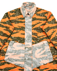 W'Menswear Nam Coat - Orange Print - Standard & Strange