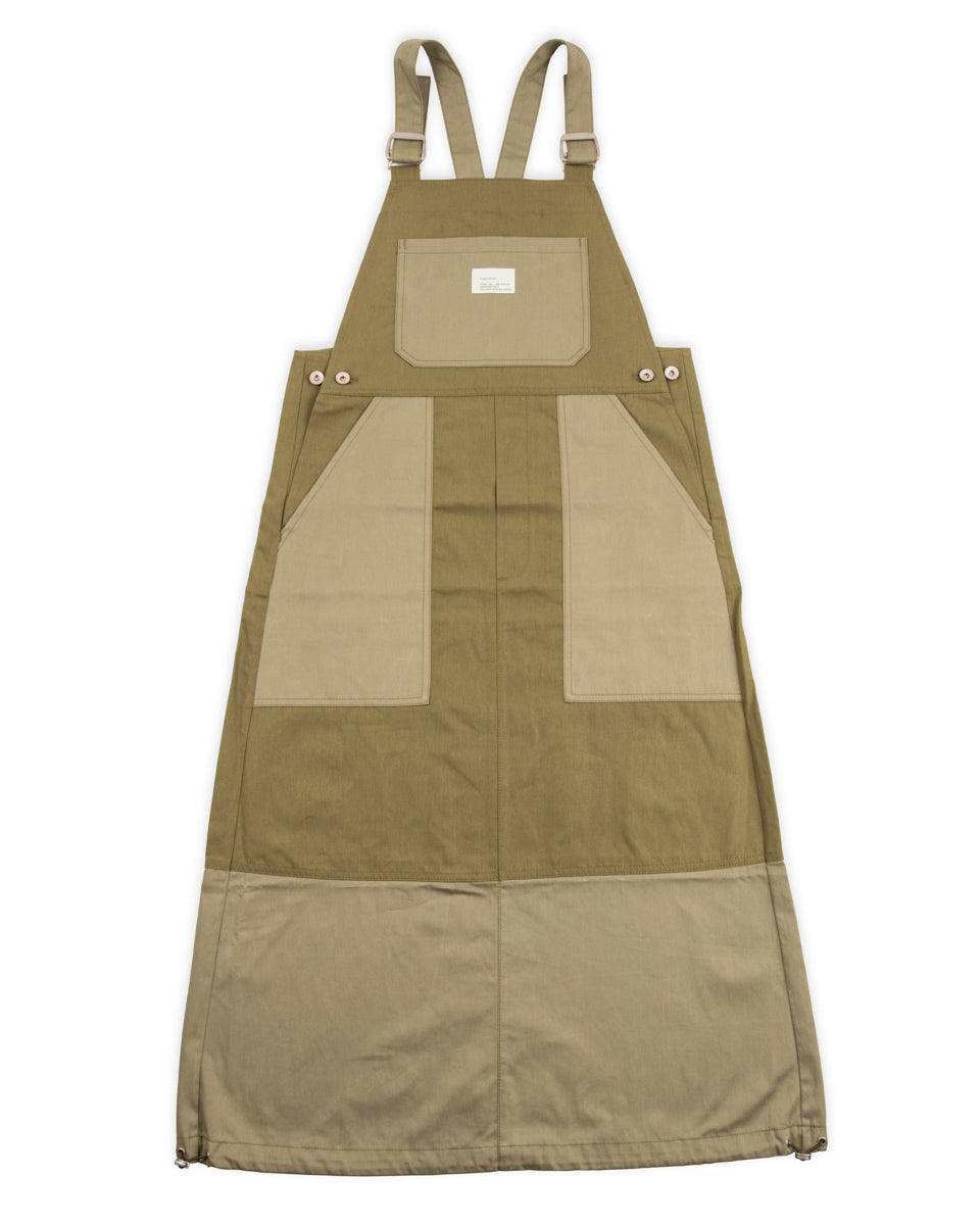 W'Menswear Para Dungaree - Green - Standard & Strange
