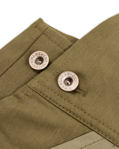 W'Menswear Para Dungaree - Green - Standard & Strange