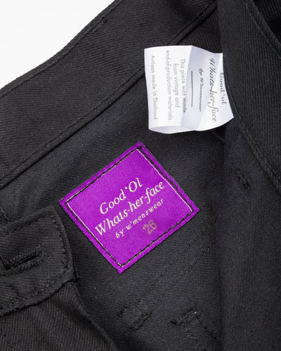 W'Menswear Unisex Freedom Flight Trouser - Black - Standard & Strange