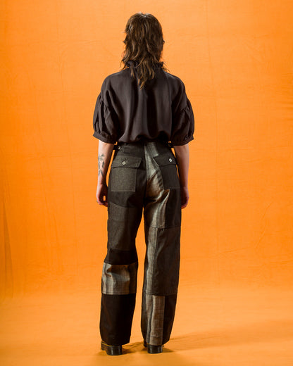 W'Menswear Unisex Freedom Flight Trouser - Black - Standard & Strange