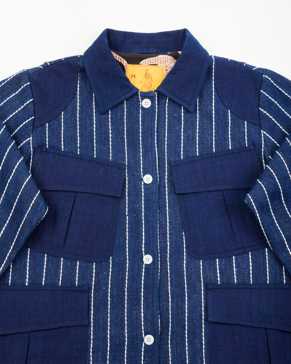 W'Menswear W'menswear x Kardo Ralley Jacket - Indigo - Standard & Strange