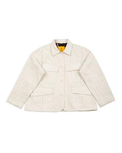 W'Menswear W'menswear x Kardo Ralley Jacket - Natural - Standard & Strange