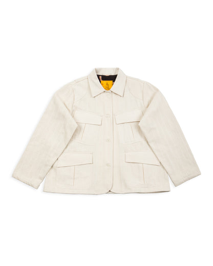 W'Menswear W'menswear x Kardo Ralley Jacket - Natural - Standard & Strange