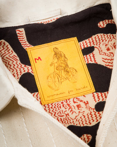 W'Menswear W'menswear x Kardo Ralley Jacket - Natural - Standard & Strange