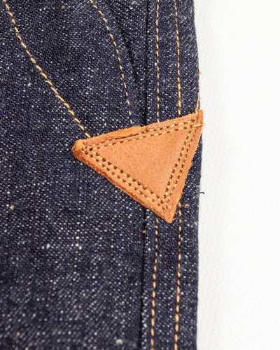 Warehouse 1874 3-Pocket Heavy Leather Bound Overall - Indigo - Standard & Strange