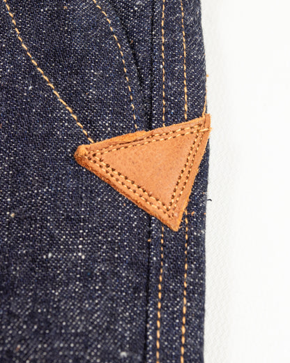 Warehouse 1874 3-Pocket Heavy Leather Bound Overall - Indigo - Standard & Strange