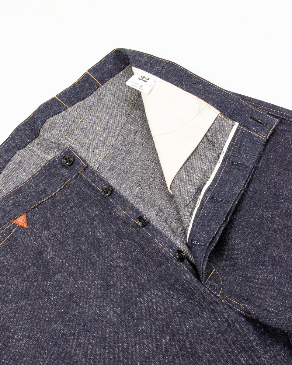 Warehouse 1874 3-Pocket Heavy Leather Bound Overall - Indigo - Standard & Strange