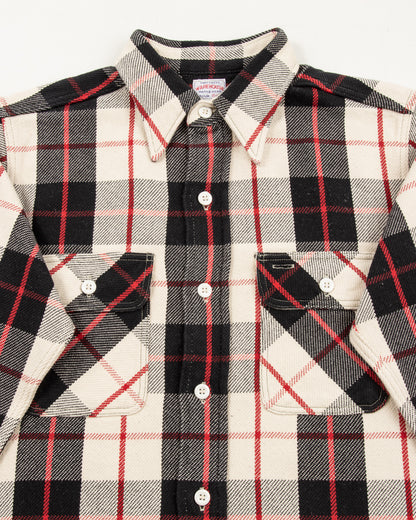 Warehouse Flannel Shirt (B) - Black O/W - Standard & Strange