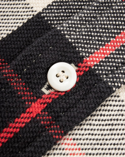 Warehouse Flannel Shirt (B) - Black O/W - Standard & Strange