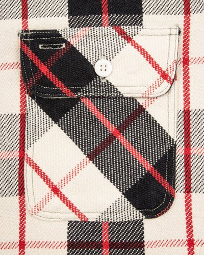 Warehouse Flannel Shirt (B) - Black O/W - Standard & Strange