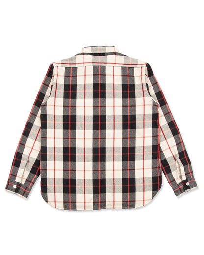 Warehouse Flannel Shirt (B) - Black O/W - Standard & Strange