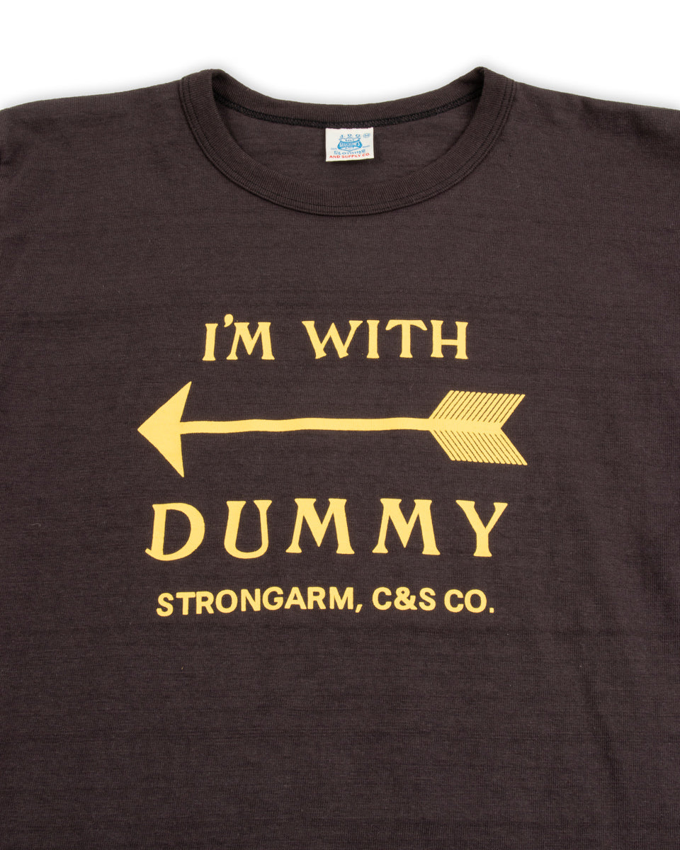 Warehouse I'm with Dummy T-Shirt - Sumikuro – Standard & Strange