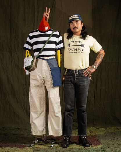 John Gluckow I'm with Dummy T-Shirt - Yellow - Standard & Strange