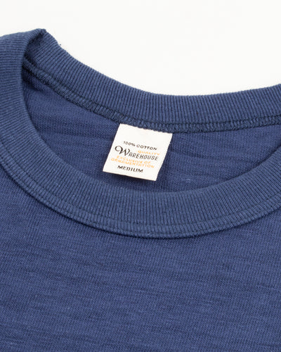 Warehouse Long Sleeve Crew Neck Tee - Navy - Standard & Strange