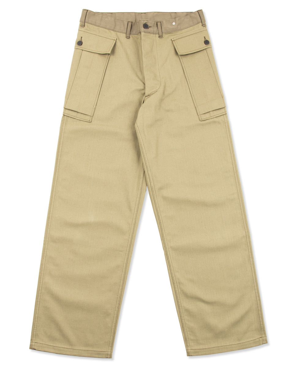 Warehouse Lot 1098 Military Herringbone Utility Pants - OD Green – Standard  & Strange