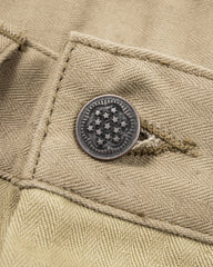 Warehouse Lot 1098 Military Herringbone Utility Pants - OD Green - Standard & Strange