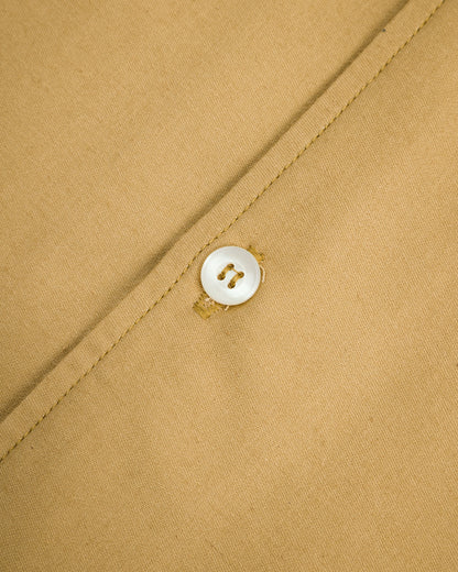 Warehouse Lot 3091 S/S Open Collar Shirt - Camel - Standard & Strange