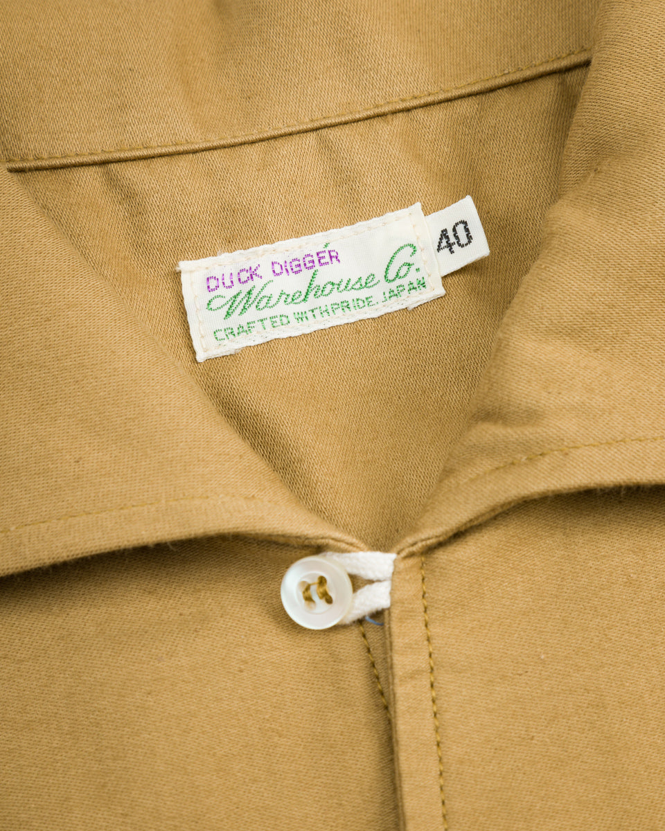 Warehouse Lot 3091 S/S Open Collar Shirt - Camel – Standard & Strange