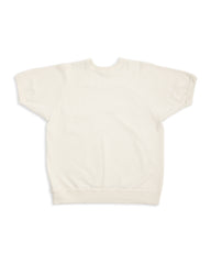 Warehouse Lot 4105 Loopwheel Short Sleeve Pocket Sweatshirt - Cream - Standard & Strange