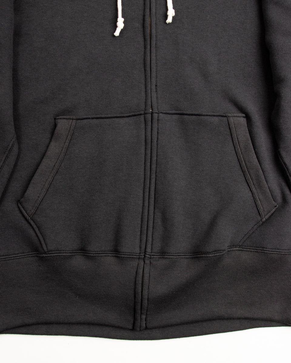 Warehouse Lot 451 Raglan Freedom Sleeve Full Zip Hoodie - Sumikuro - Standard & Strange