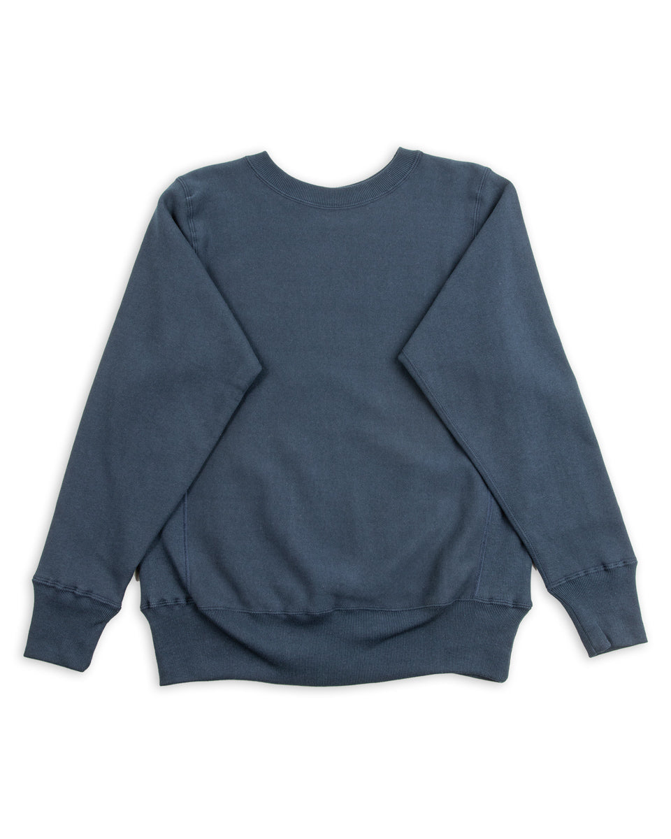 Warehouse Lot 483 Reverse Weave Loopwheel Sweatshirt - Navy - Standard & Strange