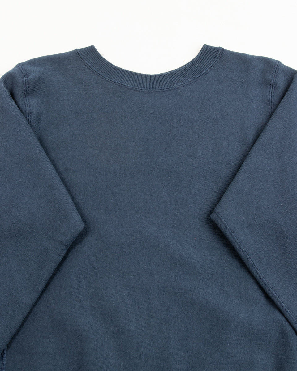 Warehouse Lot 483 Reverse Weave Loopwheel Sweatshirt - Navy - Standard & Strange