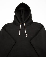 Warehouse Lot 484 Reverse Weave Loopwheel Pullover Hoodie - Black - Standard & Strange