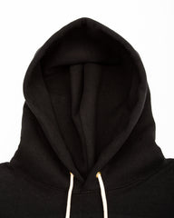 Warehouse Lot 484 Reverse Weave Loopwheel Pullover Hoodie - Black - Standard & Strange