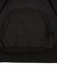 Warehouse Lot 484 Reverse Weave Loopwheel Pullover Hoodie - Black - Standard & Strange