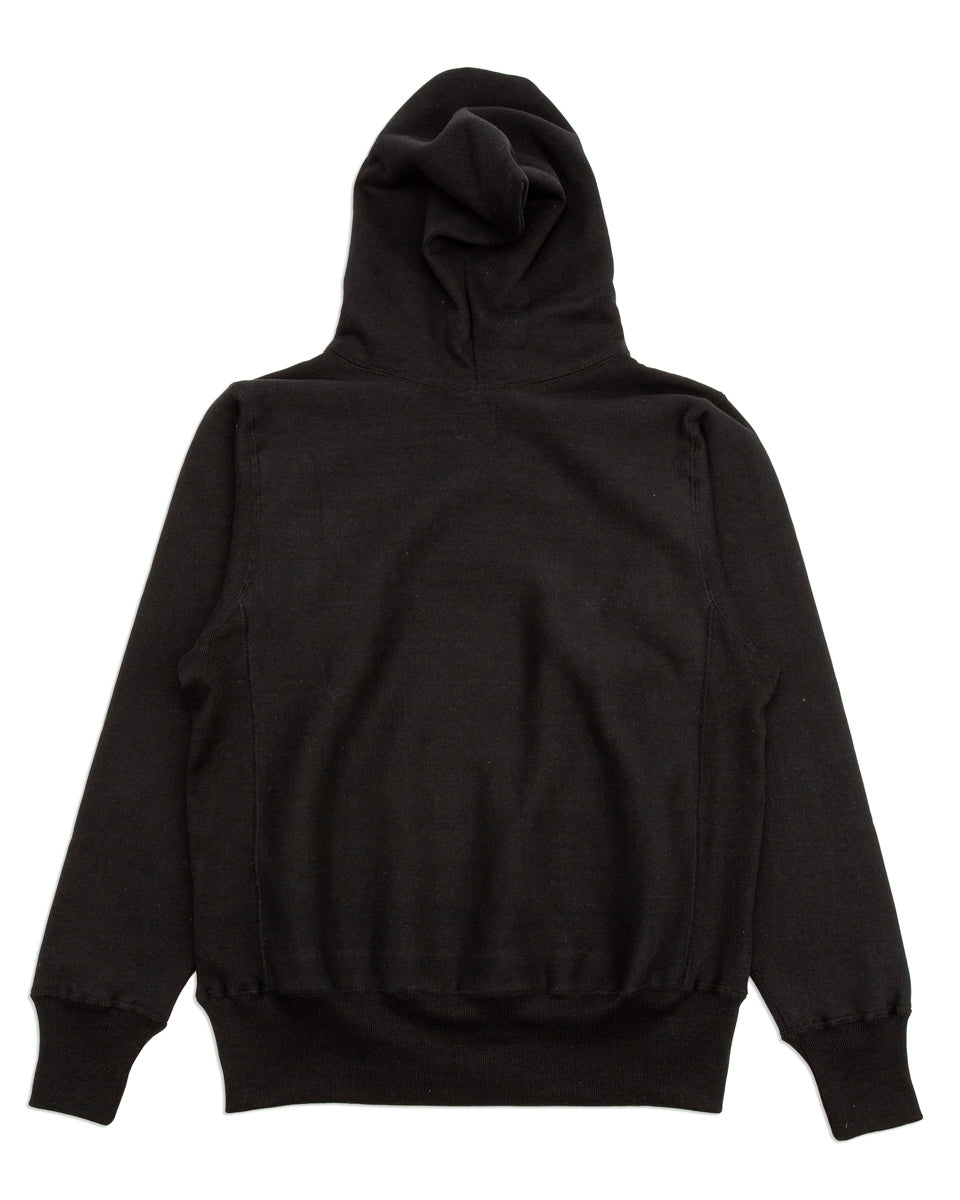 Warehouse Lot 484 Reverse Weave Loopwheel Pullover Hoodie - Black - Standard & Strange