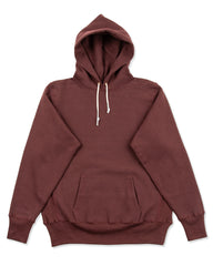 Warehouse Lot 484 Reverse Weave Loopwheel Pullover Hoodie - Bordeaux - Standard & Strange