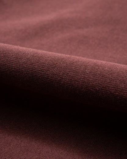 Warehouse Lot 484 Reverse Weave Loopwheel Pullover Hoodie - Bordeaux - Standard & Strange