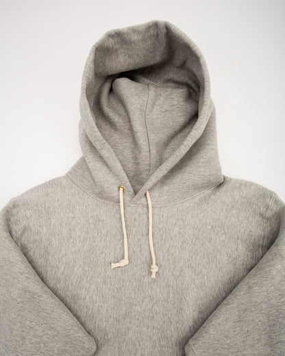 Warehouse Lot 484 Reverse Weave Loopwheel Pullover Hoodie - Heather Gray - Standard & Strange