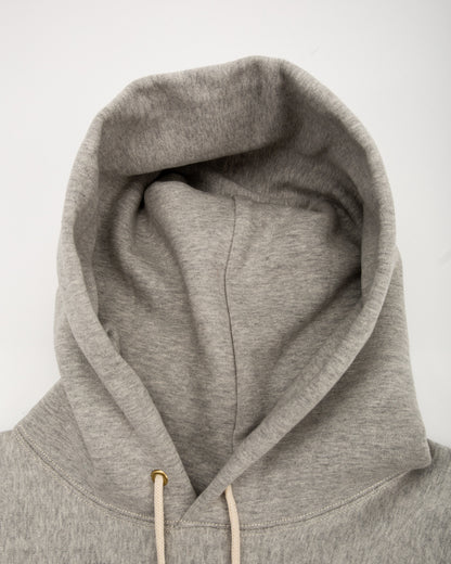 Warehouse Lot 484 Reverse Weave Loopwheel Pullover Hoodie - Heather Gray - Standard & Strange
