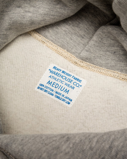 Warehouse Lot 484 Reverse Weave Loopwheel Pullover Hoodie - Heather Gray - Standard & Strange