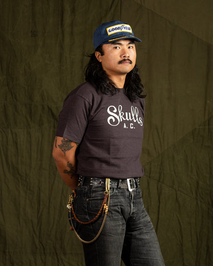 John Gluckow Skulls Athletic Club Tee - Sumikuro - Standard & Strange