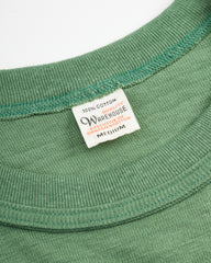 Warehouse Slub Cotton Pocket Tee - MC Green - Standard & Strange